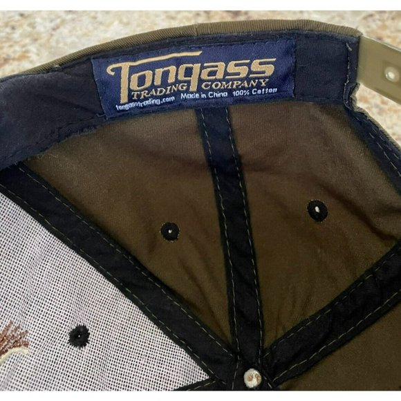 Vintage Tongass Trading Company Alaska Eagle Ball Cap Snap Back Hat - Picture 10 of 10